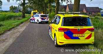 Motorrijder ernstig gewond bij ongeluk in buitengebied, traumahelikopter opgeroepen