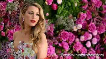 Blake Lively bakte 'tietentaart' voor zoontje