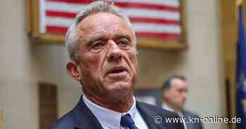 US-Wahl 2024: Robert F. Kennedy steigt in Swing States aus Wahlkampf aus – und unterstützt Trump