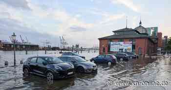 Wetter: Hamburger Fischmarkt bei Sturmflut überspült – Hitze und Gewitter am Wochenende