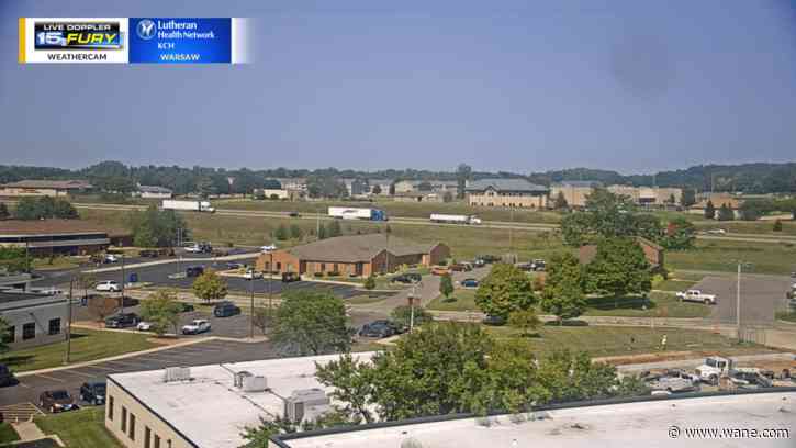 Comfortable evening before a humid weekend