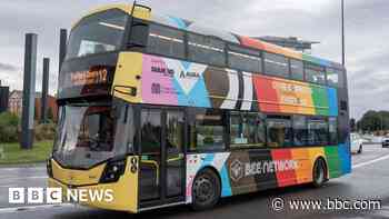 City's bus gets rainbow makeover for Pride