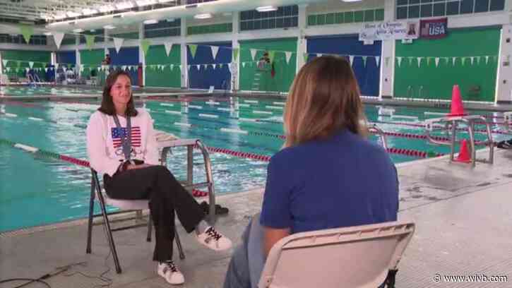 Watch: Olympian Anita Alvarez brings silver medal home, hopes to compete in LA