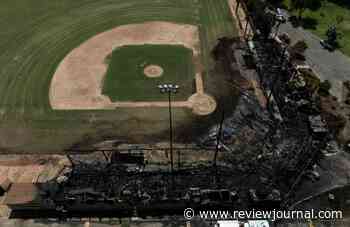 Fire burns down historic ballpark in Southern California