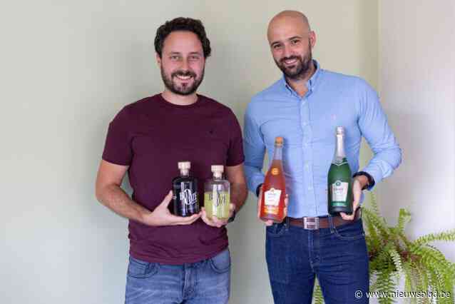 Davy (37) en Cédric (33) zien de vraag naar hun ‘gedealcoholiseerde’ dranken toenemen: “Geen fruitsapjes maar de échte smaak van het origineel”