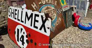 Vintage petrol pumps and signs under the hammer in Sherborne