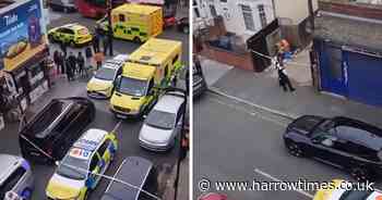 Man taken to hospital with head injury after fight on busy road in London
