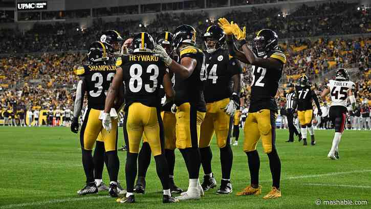 How to watch Steelers vs. Lions online for free