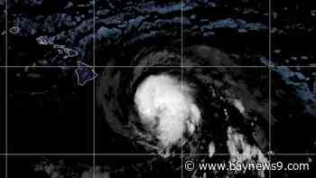 Tropical Storm Hone is strengthening; will pass close to the Big Island late tonight