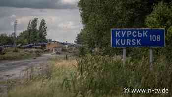 Riskanter Einmarsch in Russland: Was genau plant die Ukraine in Kursk?