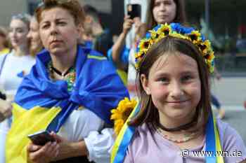 Blumiger Solidaritätsmarsch für die Ukraine