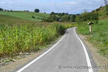 Der Radweg zwischen Dalheim und Herlinghausen musste einfach sein