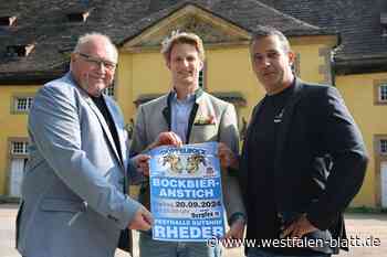 Das ist zum Bockbieranstich in der Schlossbrauerei Rheder geplant