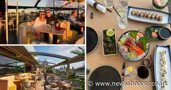 The London rooftop bar with unrivalled panorama views for sushi and drinks