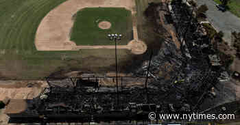 ‘A League of Their Own’ Grandstand Destroyed in Fire