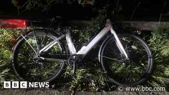 E-bike rider used M6 to deliver fast food, police say