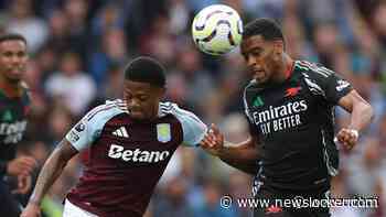 Arsenal verslaat Aston Villa, Timber maakt rentree in basis