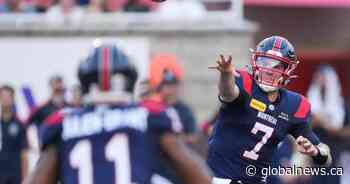 Cody Fajardo starts at QB as Montreal Alouettes host surging Edmonton Elks