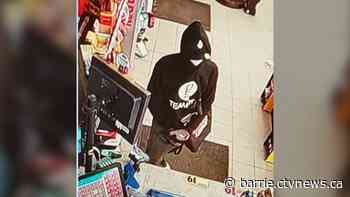 Police search for suspect in early morning robbery investigation