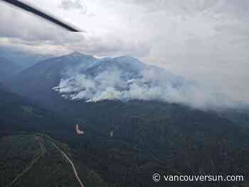 B.C. wildfires: Weekend rain dampening fire activity as number of blazes drop