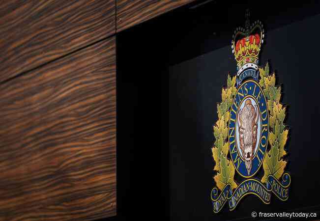 Driver missing after truck plunges off Highway 1 bridge in Sicamous, B.C.