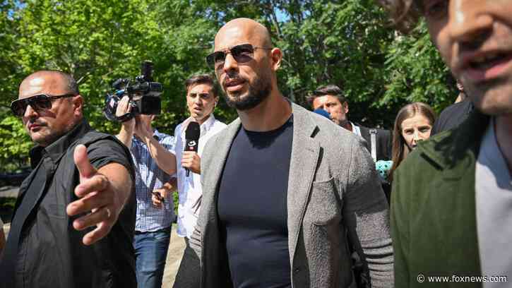 Romanian authorities tow vehicles from Andrew Tate’s home after new human trafficking allegations