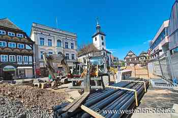 Innenstadtumbau Höxter: Warum wurde kein Glasfaserkabel verlegt?