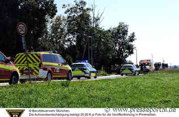 FW-M: Tödlicher Verkehrsunfall (Langwied-Lochhausen)