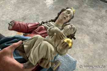 Vitrine ist leer: Wo ist die Madonnenfigur des  Westfälischen Friedens?