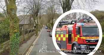 Firefighters spend one hour tackling commercial blaze in this town
