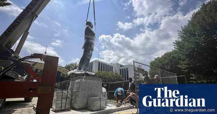 Statue of John Lewis unveiled in Georgia to honor late civil rights leader