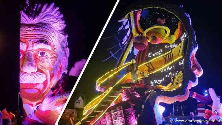 Marknesse - Marknesser bouwgroep steelt met hun 'Einstein' de show bij corso Vollenhove