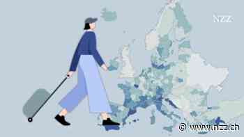 DATENANALYSE - Hier sind die Tourismus-Hochburgen Europas - und die Orte, in denen die Einheimischen stattdessen Ferien machen