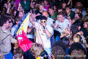 Average Rob hijst Belgische vlag in Wommelgem: tous ensemble op vierde N8