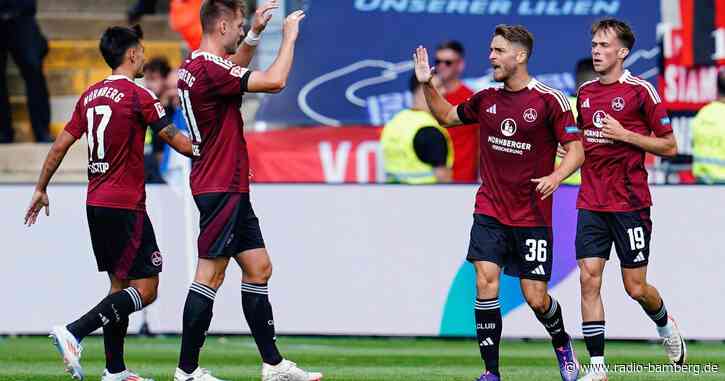 Zauberfuß Sevcik beschert Nürnberg ersten Auswärtspunkt