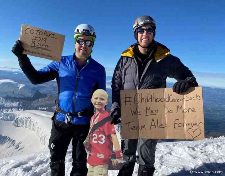 Austin man climbs mountains to help kids fighting cancer