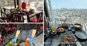 ‘I ate Chinese food on the 33rd floor of The Shard overlooking London – and wow’
