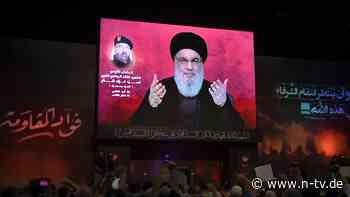 Angriff des Iran steht noch aus: Hisbollah: Wollten nur militärische Ziele in Israel treffen