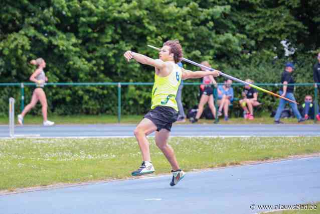 Cedric Sorgeloos beste speerwerper in Sint-Niklaas