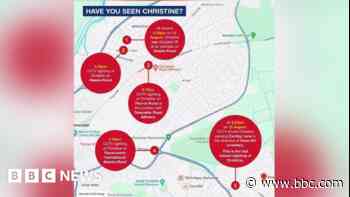 Last sightings of missing woman released by police