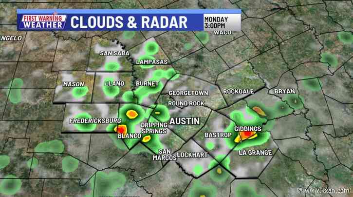 Scattered storms tomorrow; cooler week ahead