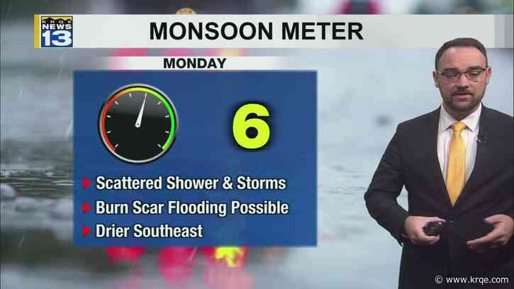 More moisture this week