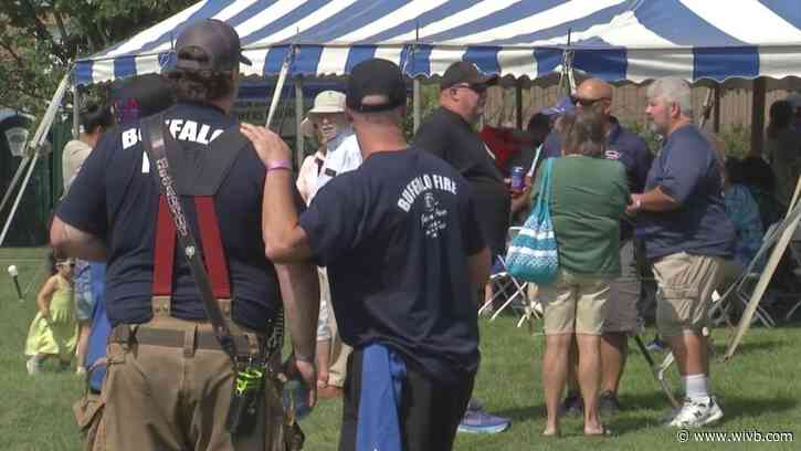 WNY community gathers for cookout honoring fallen firefighter Jason Arno