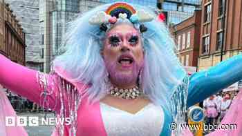 Bee-themed Pride parade leaves city 'buzzin'