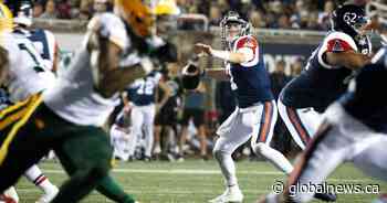 Spieker, Fajardo lead Alouettes to 21-17 comeback win over Elks