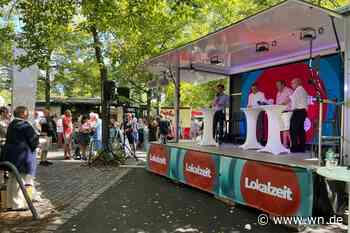Oberbürgermeister Lewe: „Der Markt ist ein Ort der Entschleunigung“