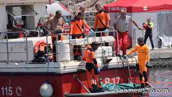 Italian prosecutors open shipwreck and manslaughter investigation into superyacht sinking