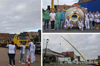 Ziekenhuis zet kraan in om loodzwaar MRI-toestel weg te halen: “Aantal afdelingen uit veiligheidsoverwegingen geëvacueerd”