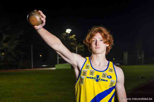 Speerwerper Ides Verhulst hoopt op goede beurt op junioren-WK in Lima: “Misschien zit er zelfs een podiumplaats in”