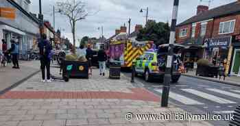 Newland Avenue closed in both directions after crash - live updates